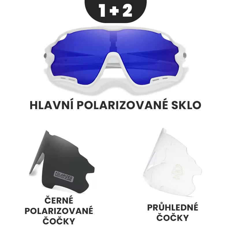 KingSeven® Sportovní sluneční brýle 'Vision'